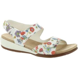 imageEasy Spirit Womens Hartwell Flat SandalWhiteredfloralmulti