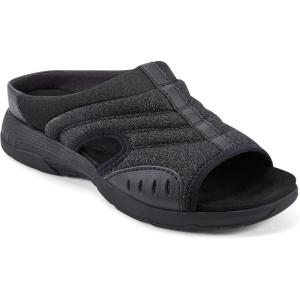 imageEasy Spirit Womens Traciee Slide SandalBlack Glitter