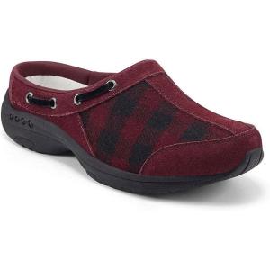 imageEasy Spirit Womens Travelport21 MuleRed Multi Plaid