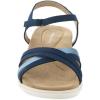 imageEasy Spirit Womens Dottle 3 Flat SandalBlue 400