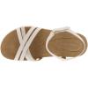 imageEasy Spirit Womens Dottle 3 Flat SandalIvory 150