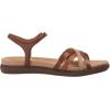 imageEasy Spirit Womens Dottle 3 Flat SandalMedium Brown Multi