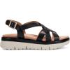 imageEasy Spirit Womens Indie Flat SandalBlack