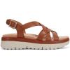imageEasy Spirit Womens Indie Flat SandalBrown