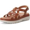 imageEasy Spirit Womens Indie Flat SandalBrown