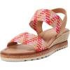imageEasy Spirit Womens Susana2 Wedge SandalPink Multi