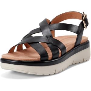 imageEasy Spirit Womens Indie Flat SandalBlack