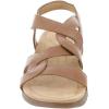 imageEasy Spirit Womens Minny CrissCross Front Leather Slingback SandalsBrown