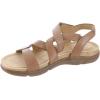 imageEasy Spirit Womens Minny CrissCross Front Leather Slingback SandalsBrown