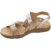imageEasy Spirit Womens Minny CrissCross Front Leather Slingback SandalsRose Goldmulti