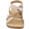 imageEasy Spirit Womens Minny CrissCross Front Leather Slingback SandalsRose Goldmulti