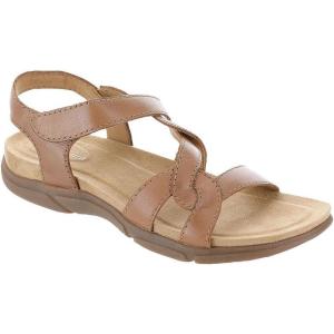 imageEasy Spirit Womens Minny CrissCross Front Leather Slingback SandalsBrown