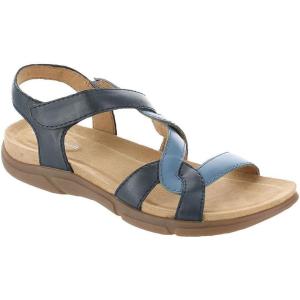 imageEasy Spirit Womens Minny CrissCross Front Leather Slingback SandalsNavymulti