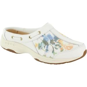 imageEasy Spirit Womens Travelport79 ClogWhitefloral
