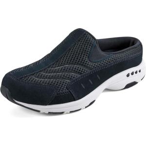 imageEasy Spirit Womens Traveltime MuleNavyWhite Suede