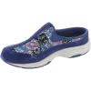 imageEasy Spirit Womens Traveltime90 MuleBlue Pink Patchwork