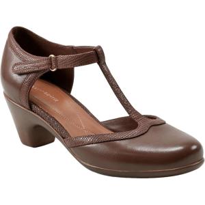 imageEasy Spirit Womens Cara TStrap PumpBrown