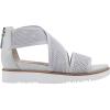 imageEasy Spirit Womens Wander2 Flat SandalSilver