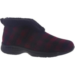 imageEasy Spirit Womens Treepose2 Ankle BootBlackdeep Redplaid