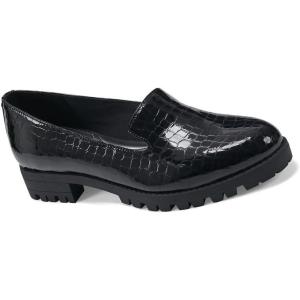 imageEasy Spirit Womens Geneva Casual ShoeBlack Croco Patent Leather
