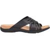 imageEasy Spirit Womens Flat SandalsBlack 001