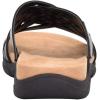 imageEasy Spirit Womens Flat SandalsBlack Leather