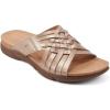 imageEasy Spirit Womens Flat SandalsBronze Leather