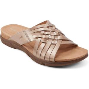 imageEasy Spirit Womens Flat SandalsBronze Leather