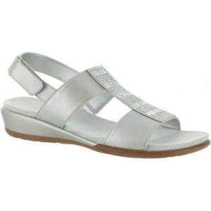 imageEasy Spirit Womens Hazel Wedge SandalSilver 040