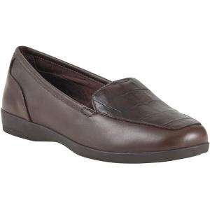 imageEasy Spirit Womens Devitt Casual FlatBrowncrocodile