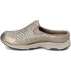 imageEasy Spirit Womens Traveltime 498 Mule Black 002Bronze Br