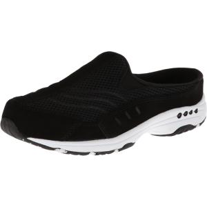 imageEasy Spirit Womens Traveltime 498 Mule Black 002Black Suede