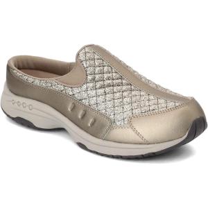 imageEasy Spirit Womens Traveltime 498 Mule Black 002Bronze Br