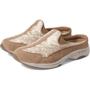 imageEasy Spirit Womens Traveltime 498 Mule Black 002Light Natural