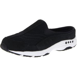 imageEasy Spirit Womens Traveltime 498 Mule Black 002NavyWhite Suede