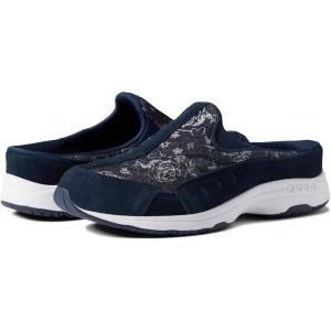 imageEasy Spirit Womens Traveltime616 MuleDark Bluedenimfloral