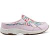 imageEasy Spirit Womens Traveltime 498 Mule Black 002Light Pink Floral Multi