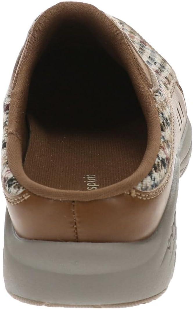 imageEasy Spirit Womens Traveltime613 MuleCamelNatural Houndstooth Multi