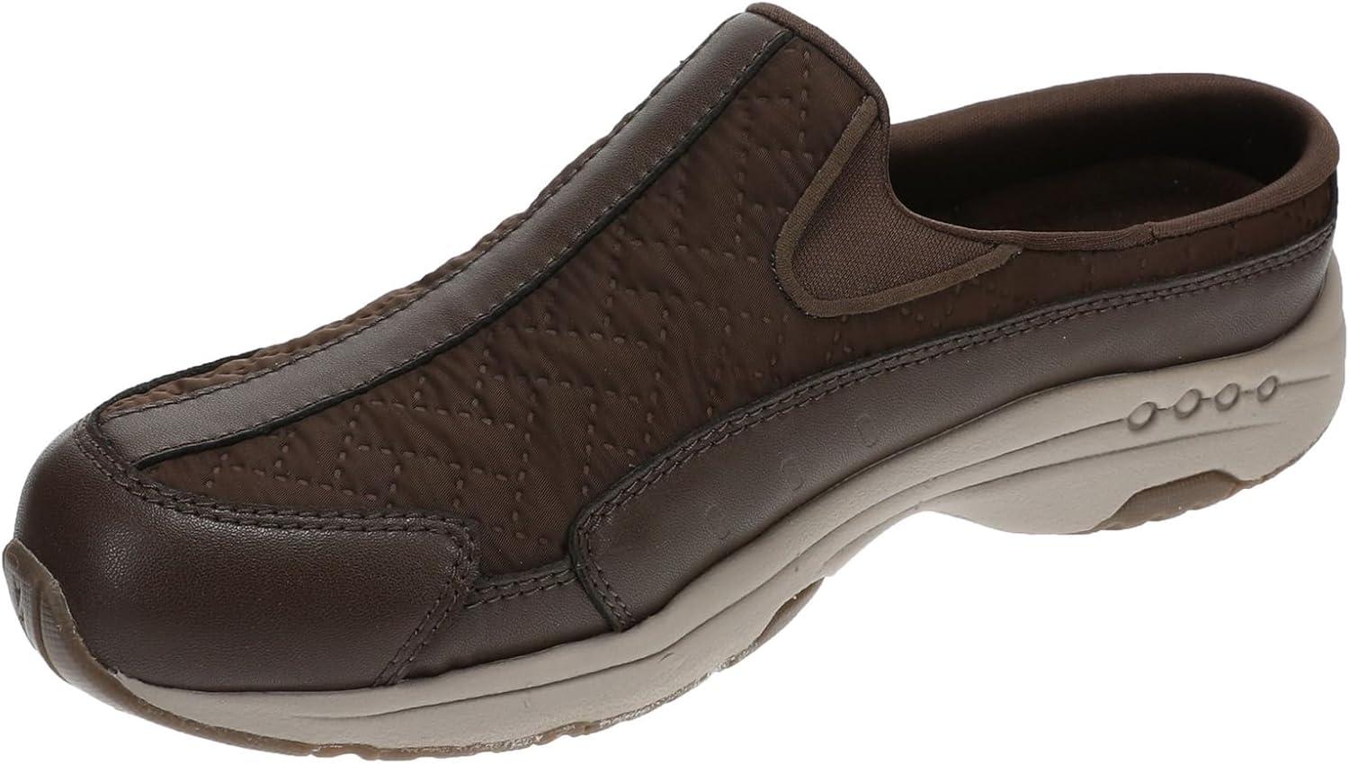 imageEasy Spirit Womens Traveltime613 MuleChocolatemodern Quilt