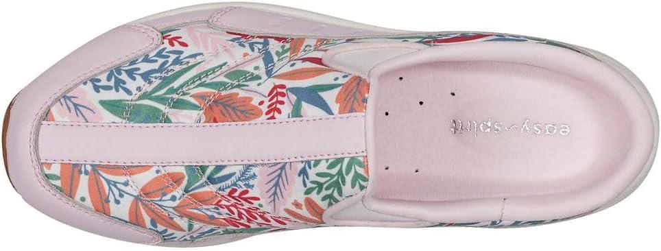 imageEasy Spirit Womens Traveltime613 MuleLight Pink Floral Multi