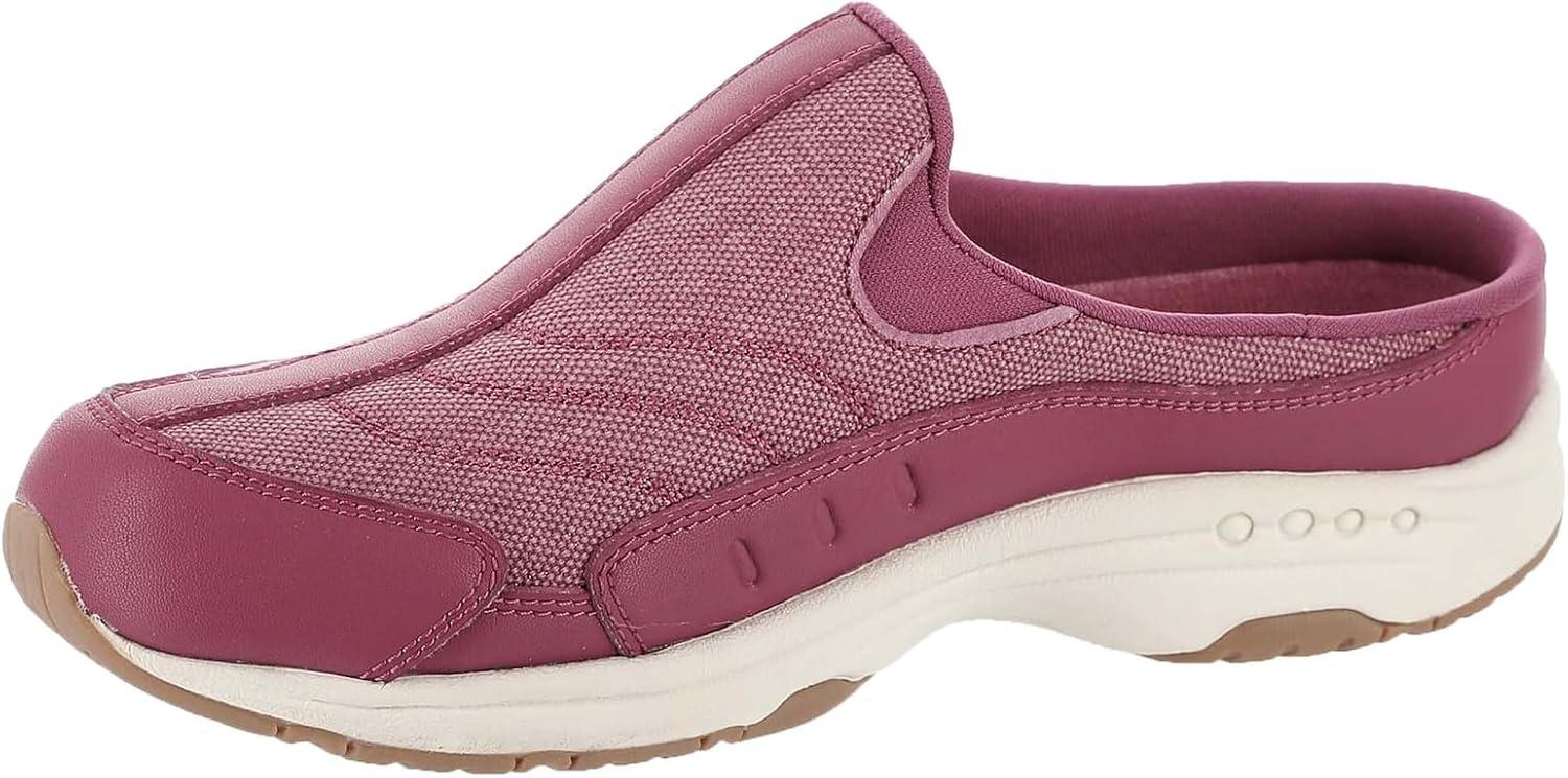 imageEasy Spirit Womens Traveltime613 MuleMagentaredglittercanvas