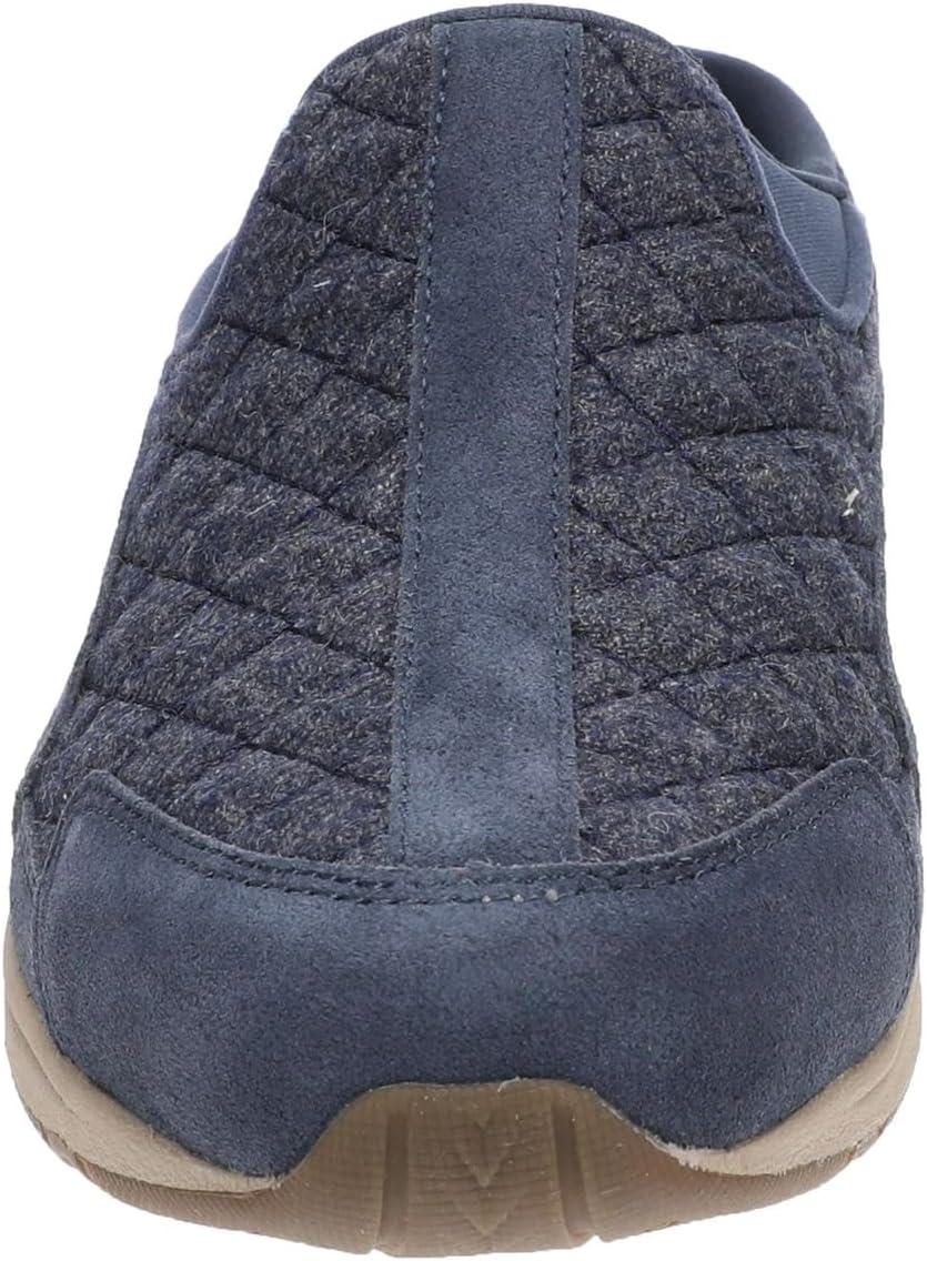 imageEasy Spirit Womens Traveltime613 MuleNavymodern Quiltblue Flannel