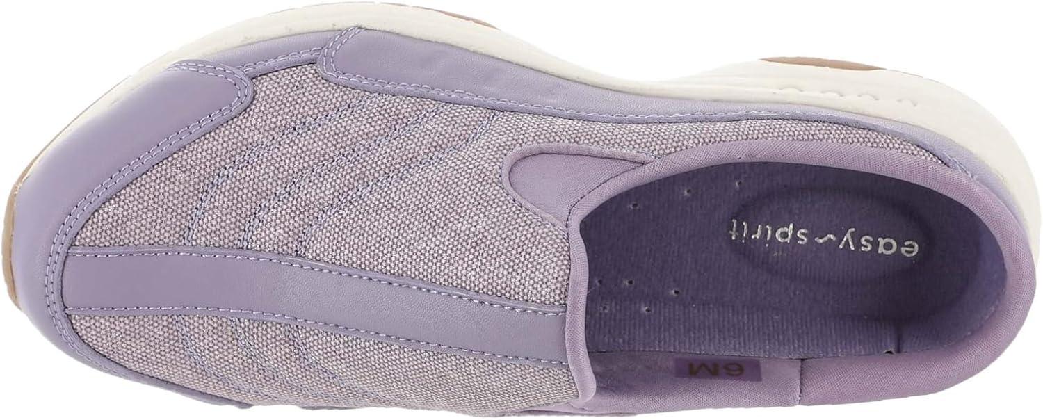 imageEasy Spirit Womens Traveltime613 MulePurpleglittercanvas