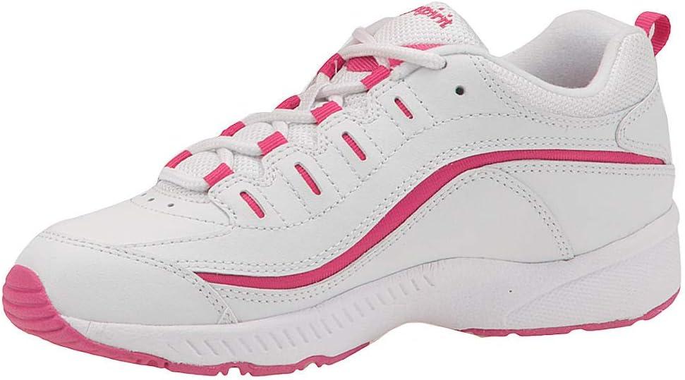 imageEasy Spirit Womens Traveltime613 MuleWhitefuchsia