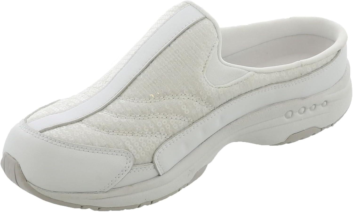 imageEasy Spirit Womens Traveltime613 MuleWhitesequins