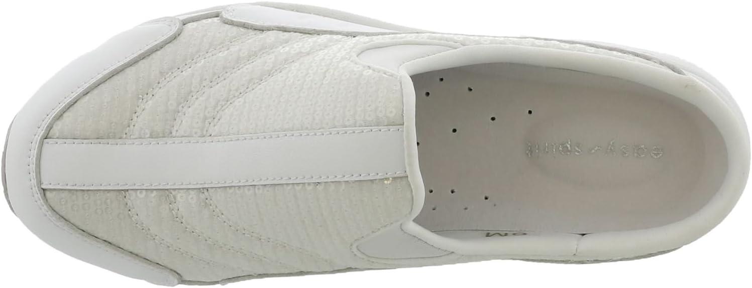 imageEasy Spirit Womens Traveltime613 MuleWhitesequins