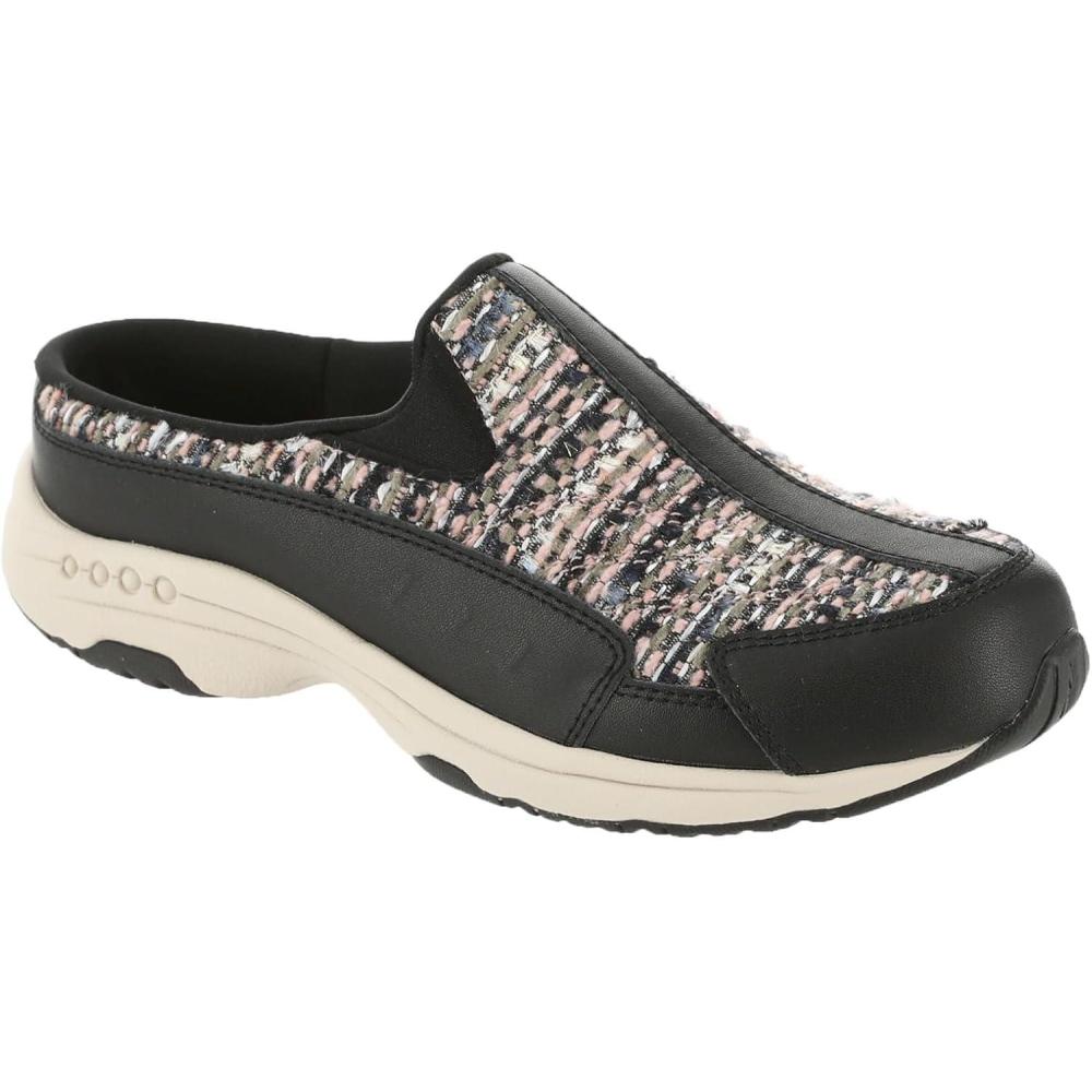 imageEasy Spirit Womens Traveltime613 MuleBlackpinkmultitweed