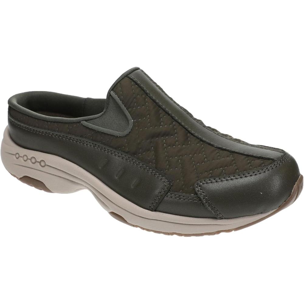 imageEasy Spirit Womens Traveltime613 MuleOlivemodern Quilt