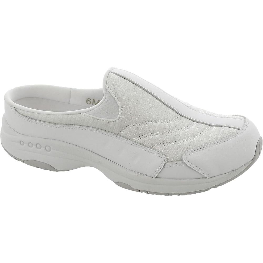 imageEasy Spirit Womens Traveltime613 MuleWhitesequins
