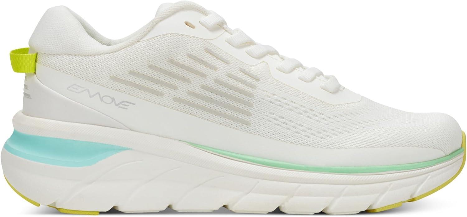 imageEasy Spirit Mel Womens SneakerWhitemintlight Blueyellow